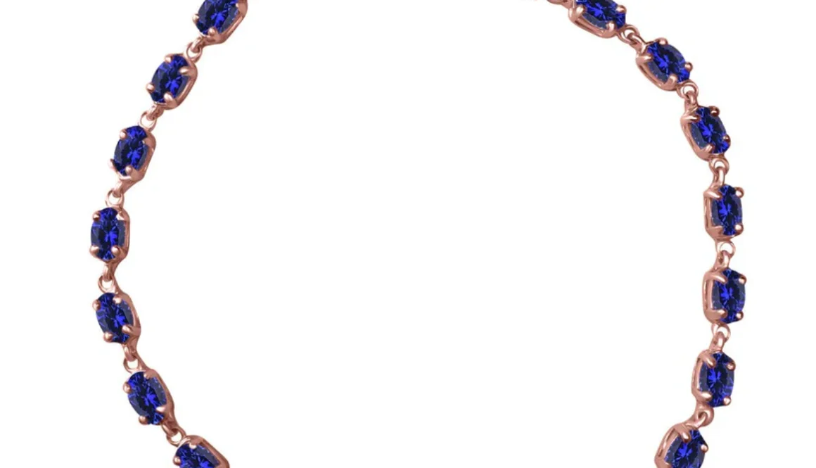 Oval_Shape_Tanzanite_Bracelet1